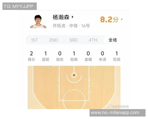 杨瀚森惊艳全场大力挂筐双手补扣展现超凡篮球技巧
